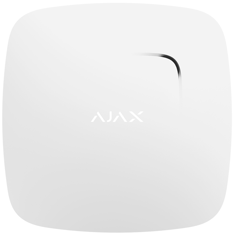 AJAX - FIRE PROTECT PLUS (With CO) WHITE