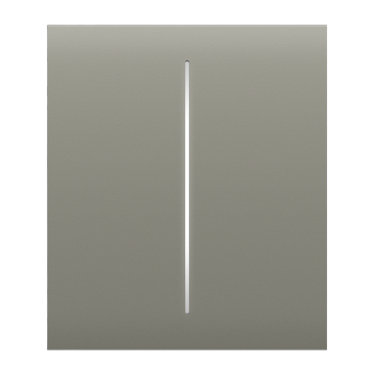 AJAX SYSTEMS - CENTER BUTTON (2-GANG) OLIVE