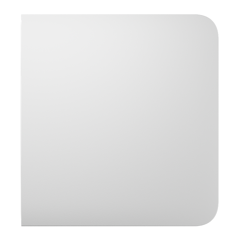 AJAX - SIDE BUTTON (1-GANG/2-WAY) WHITE
