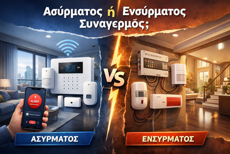 Ασύρματος ή Ενσύρματος Συναγερμός; Ο Απόλυτος Οδηγός Επιλογής για Κατοικίες & Επιχειρήσεις