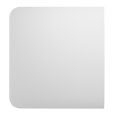 AJAX - SIDE BUTTON (1-GANG/2-WAY) WHITE