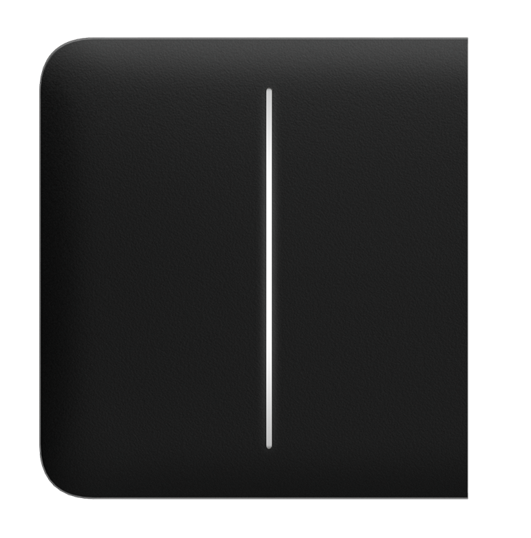 AJAX - SIDE BUTTON (2-GANG) BLACK