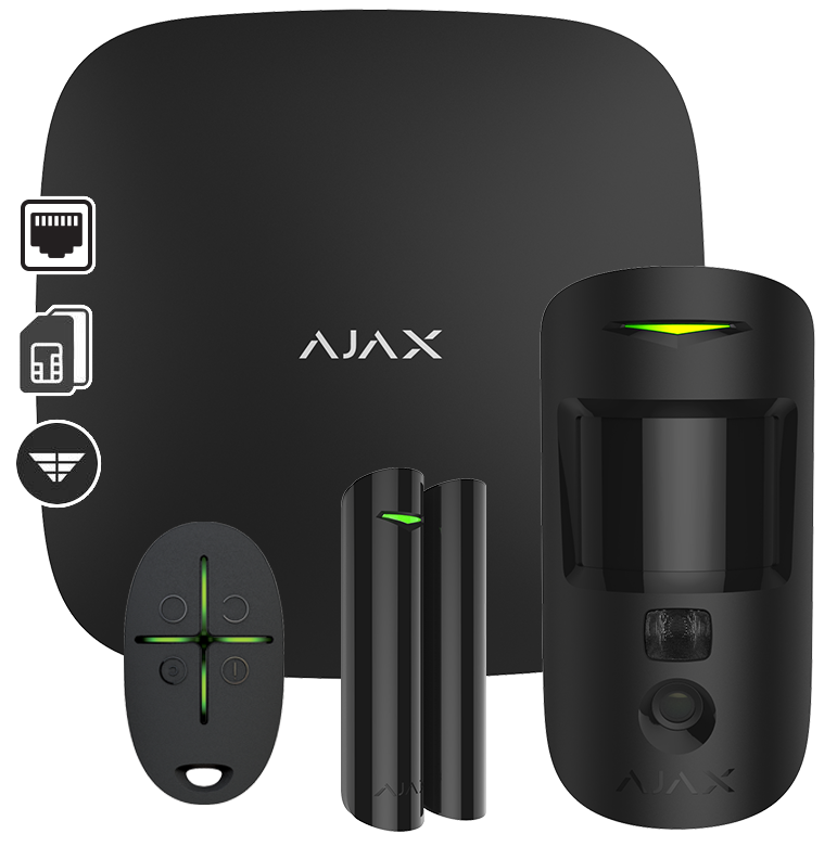 AJAX - STARTER KIT CAM BLACK