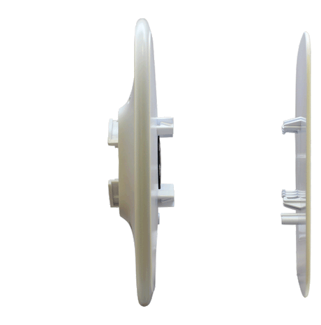 AJAX - BRANDPLATE FOR STREET SIREN DOUBLE DECK WHITE